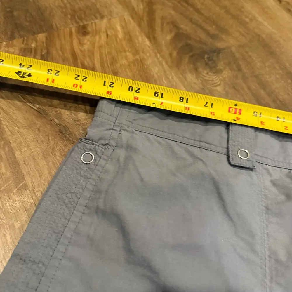 adidas Cargo Pants Men’s XL Gray Elastic Waist Pockets Activewear